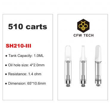 SH215 Cartridge 510 carts 0.5ml/1.0ml avabile