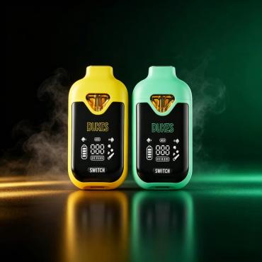 Hot sell dual flavors 0.5ml+0.5ml/1.0ml+1.0ml disposable vape device