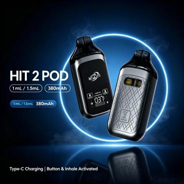 HIT 2 PODS disposbale vape device for more flavors